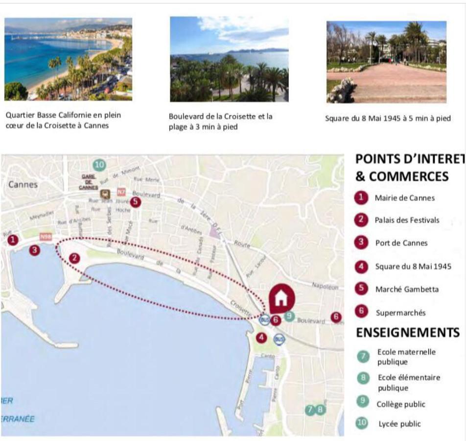 Cannes Croisette Exterior foto